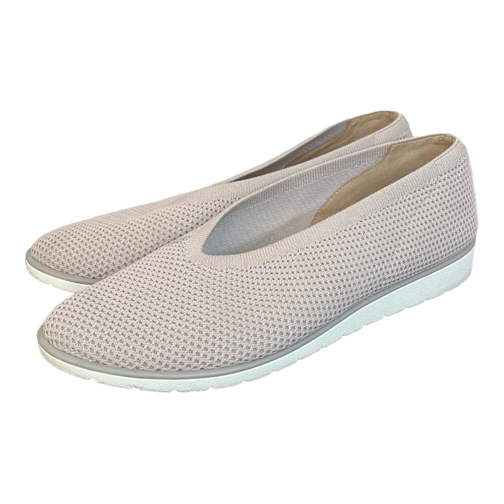 Eileen Fisher Heaven Knit Stretch Sporty Flats - Picture 2 of 8